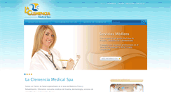 Desktop Screenshot of laclemencia.com